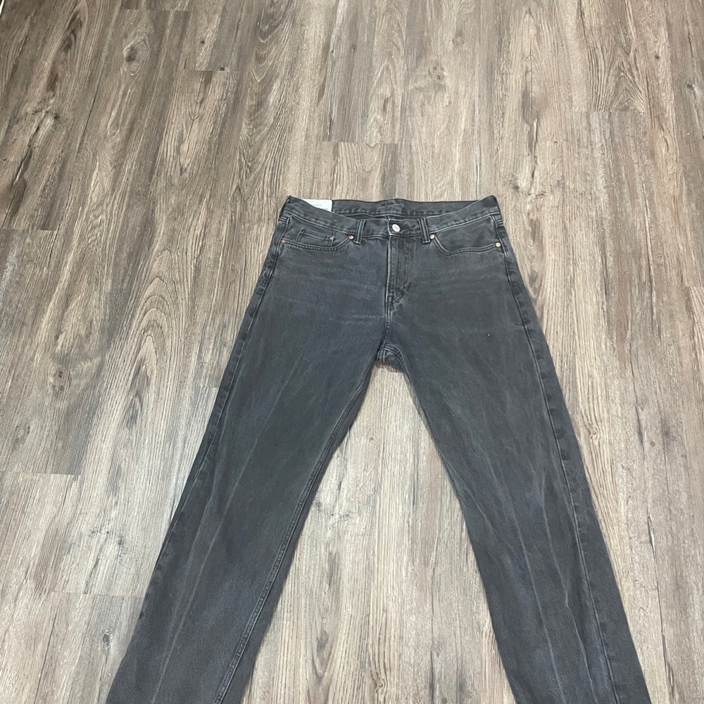 Classic Gray Denim Jeans